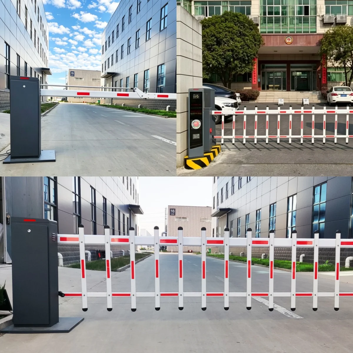 Cancela de Braço Articulado para Pedágio e Estacionamento — Baroxon