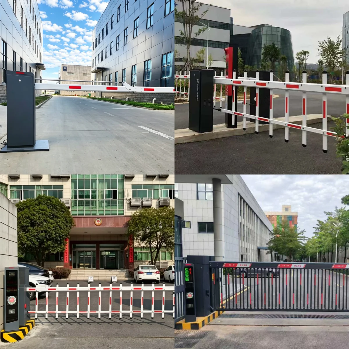 Cancela de Estacionamento para locais com pé-direito baixo — Baroxon