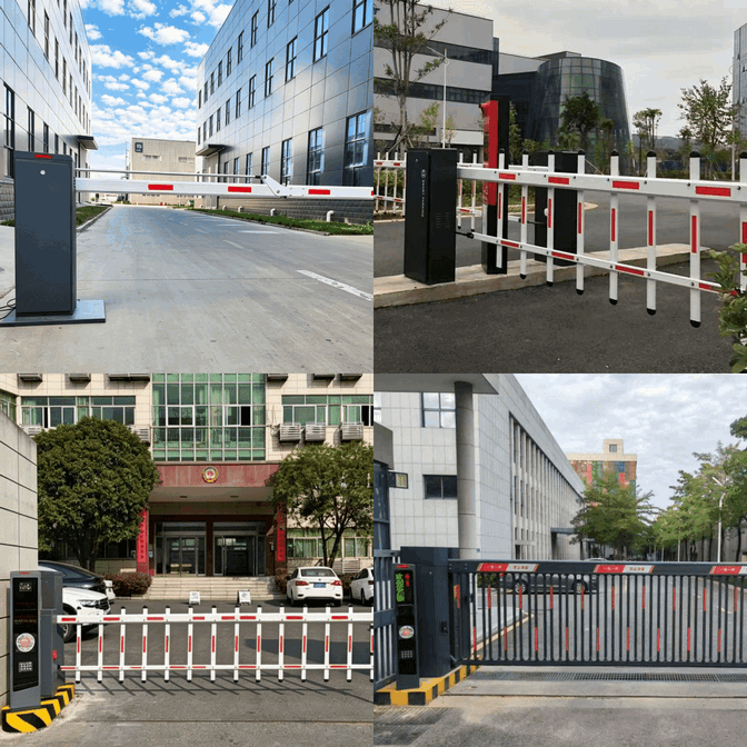Cancela com Reconhecimento de Placas com câmera de alta resolução — Baroxon