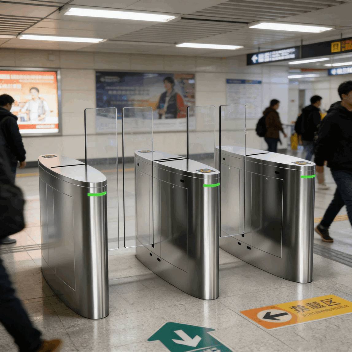 Catraca Tripé Automática com QR Code à prova d'água de alta resistência — Baroxon